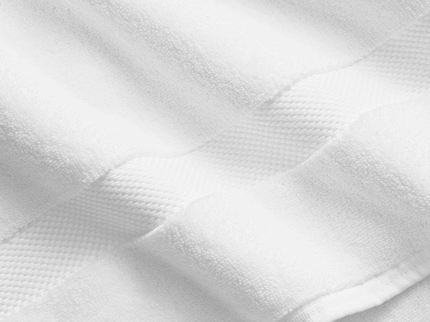 Second picture of White Supima Cotton Bath Towels (Pair)