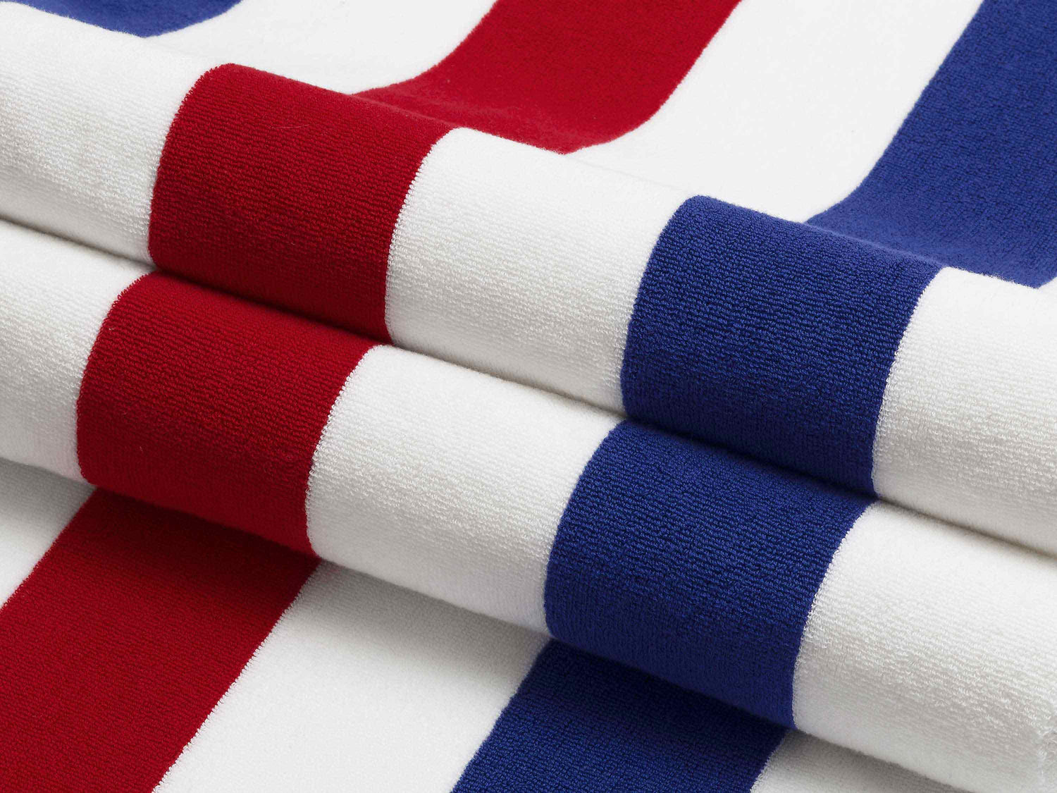 Second picture of Red, White & Blue Classic Cabana Beach Towel