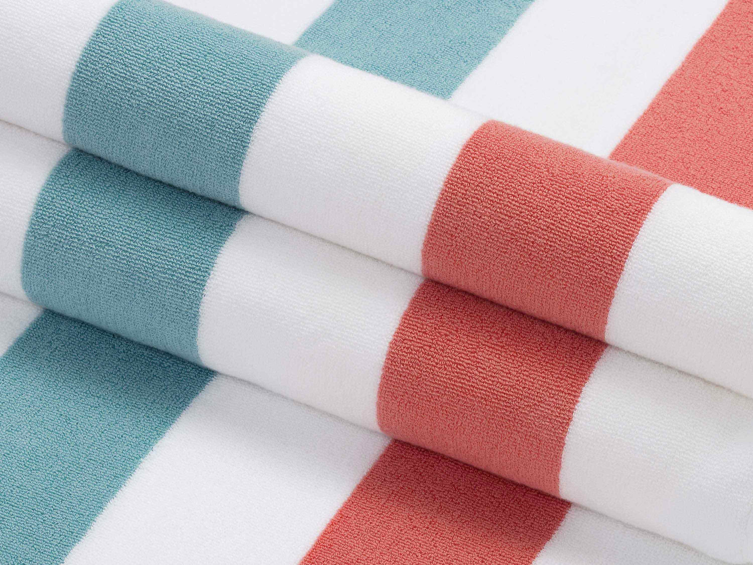 Second picture of Coral Sea Glass Cabana Beach Towel