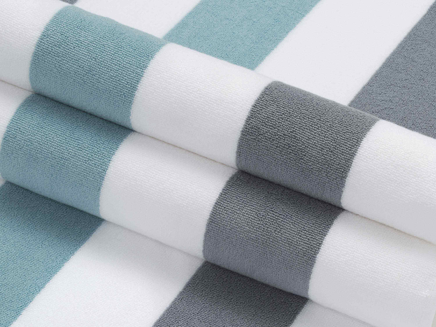 Second picture of Stone Sea Glass Cabana Beach Towel