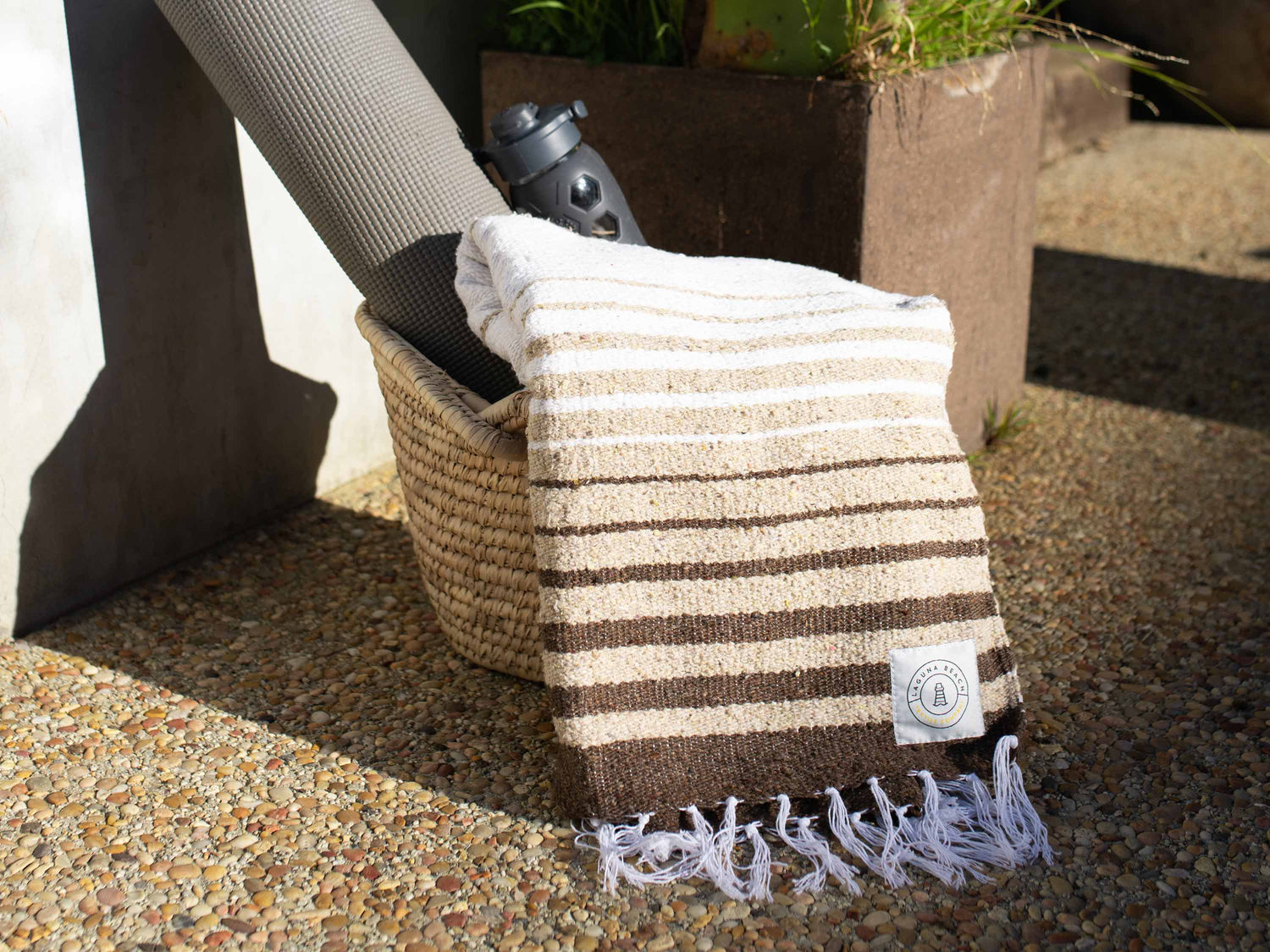 Third picture of Mocha Tulum Mexican Blanket