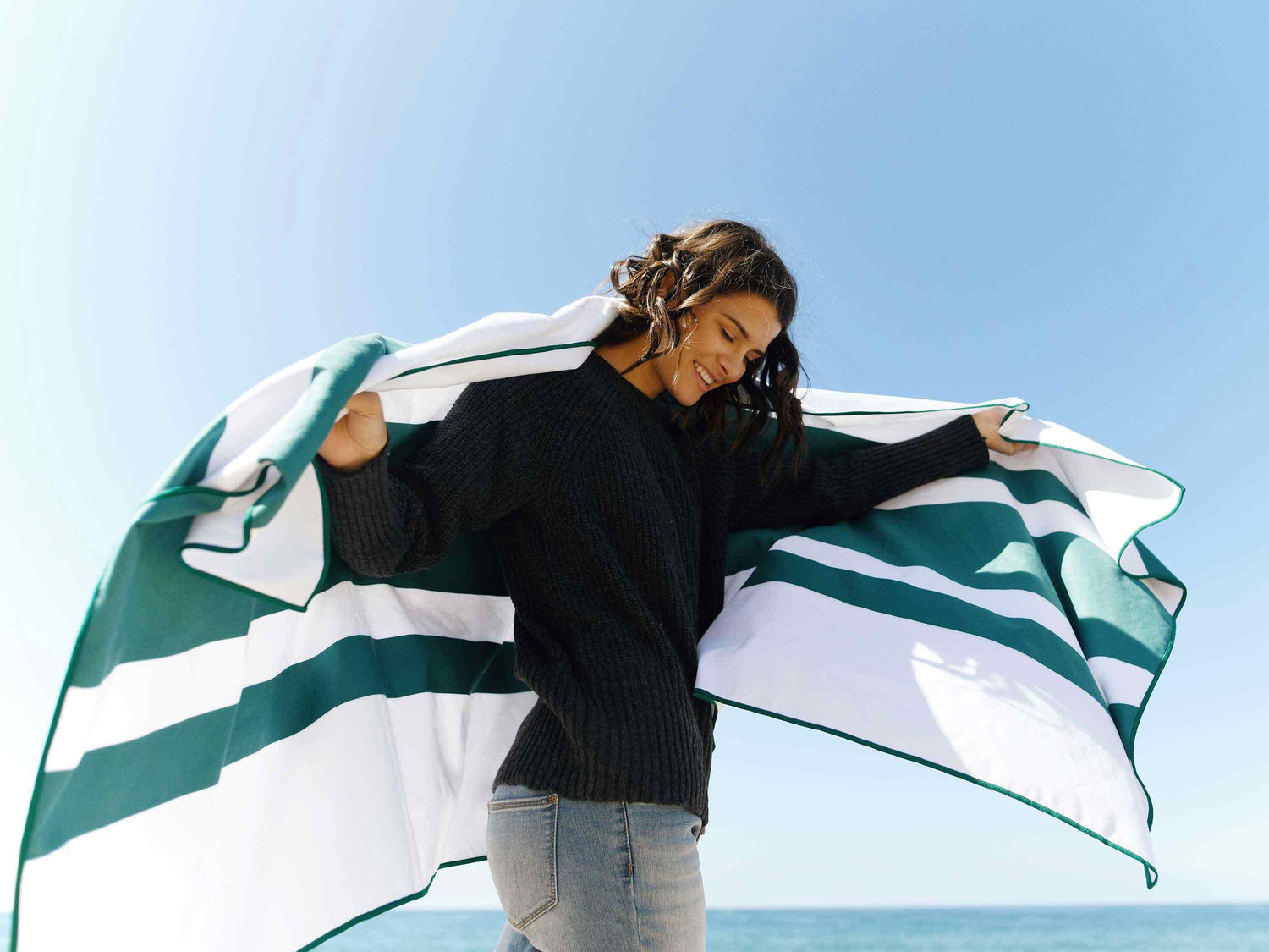 First picture of Juniper Microfiber Beach Towel