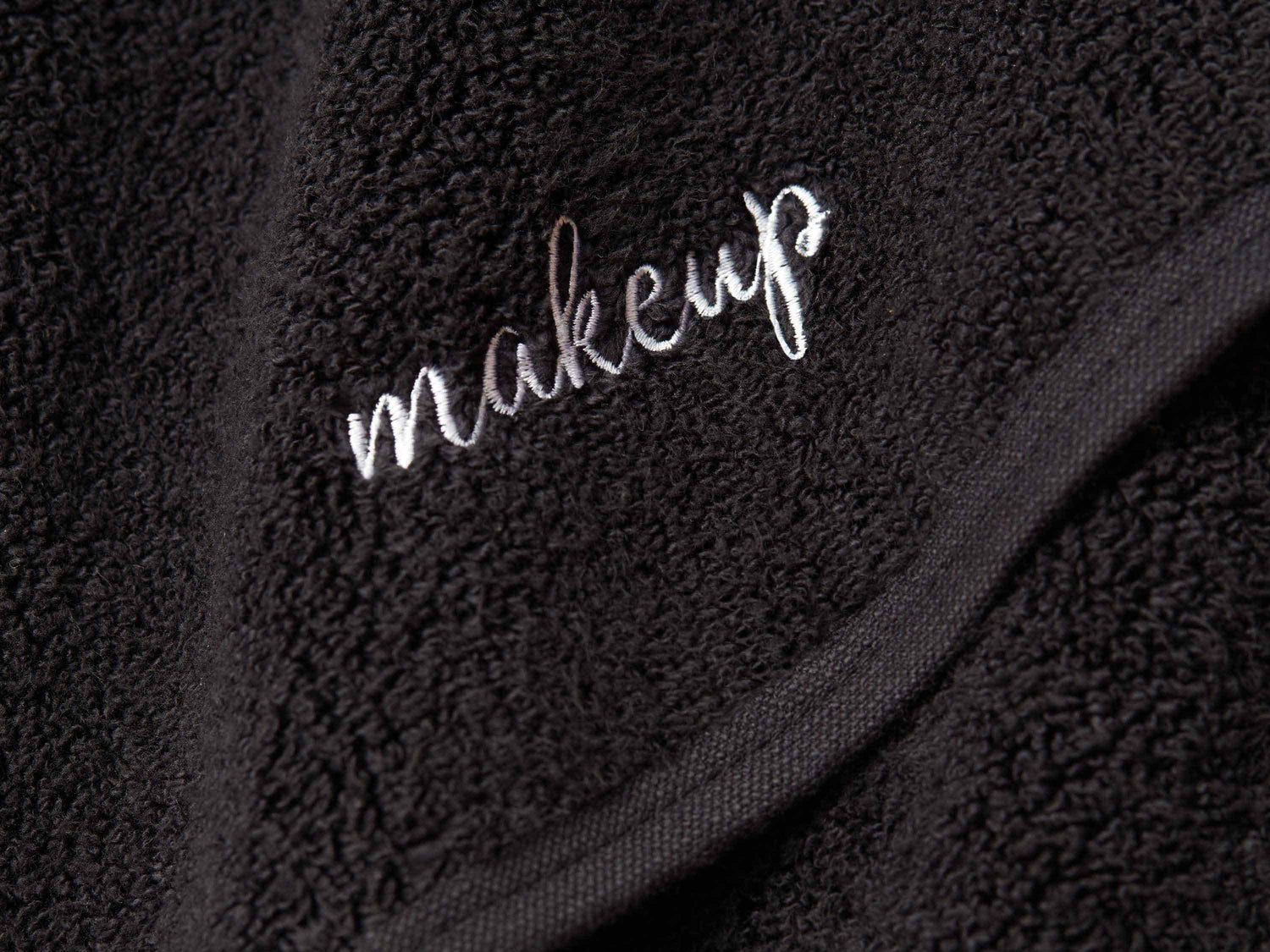 Second picture of Blackout Makeup Towels (Pair)