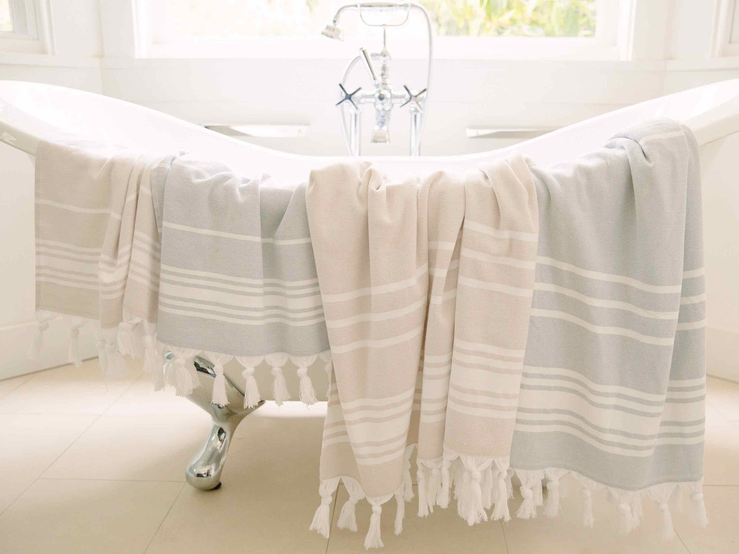 Third picture of Stone Classic Turkish Hand Towel