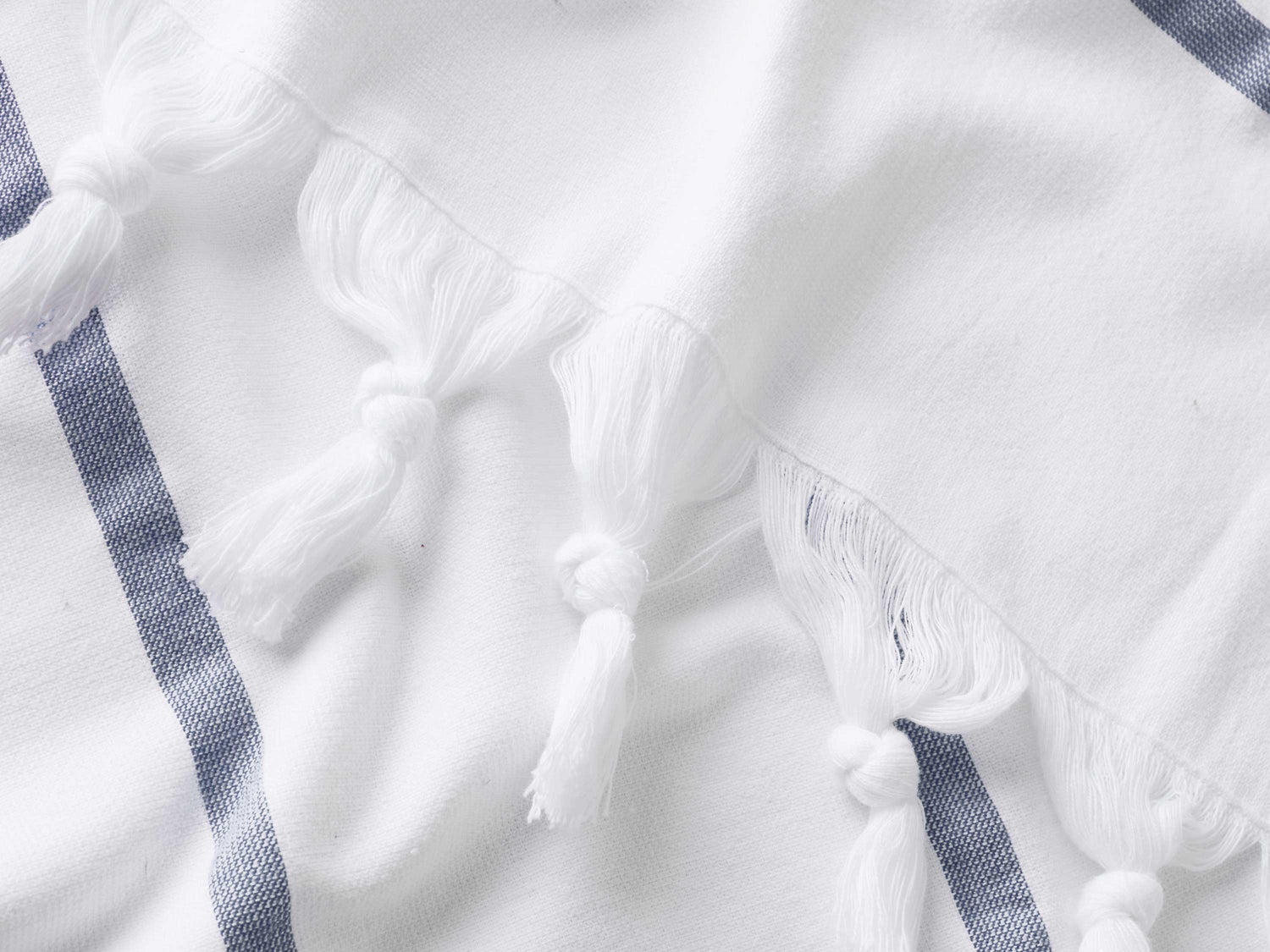 Second picture of Navy Positano Turkish Towel