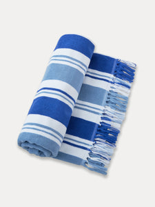 Bahama Blue Harbour Cabana Beach Towel