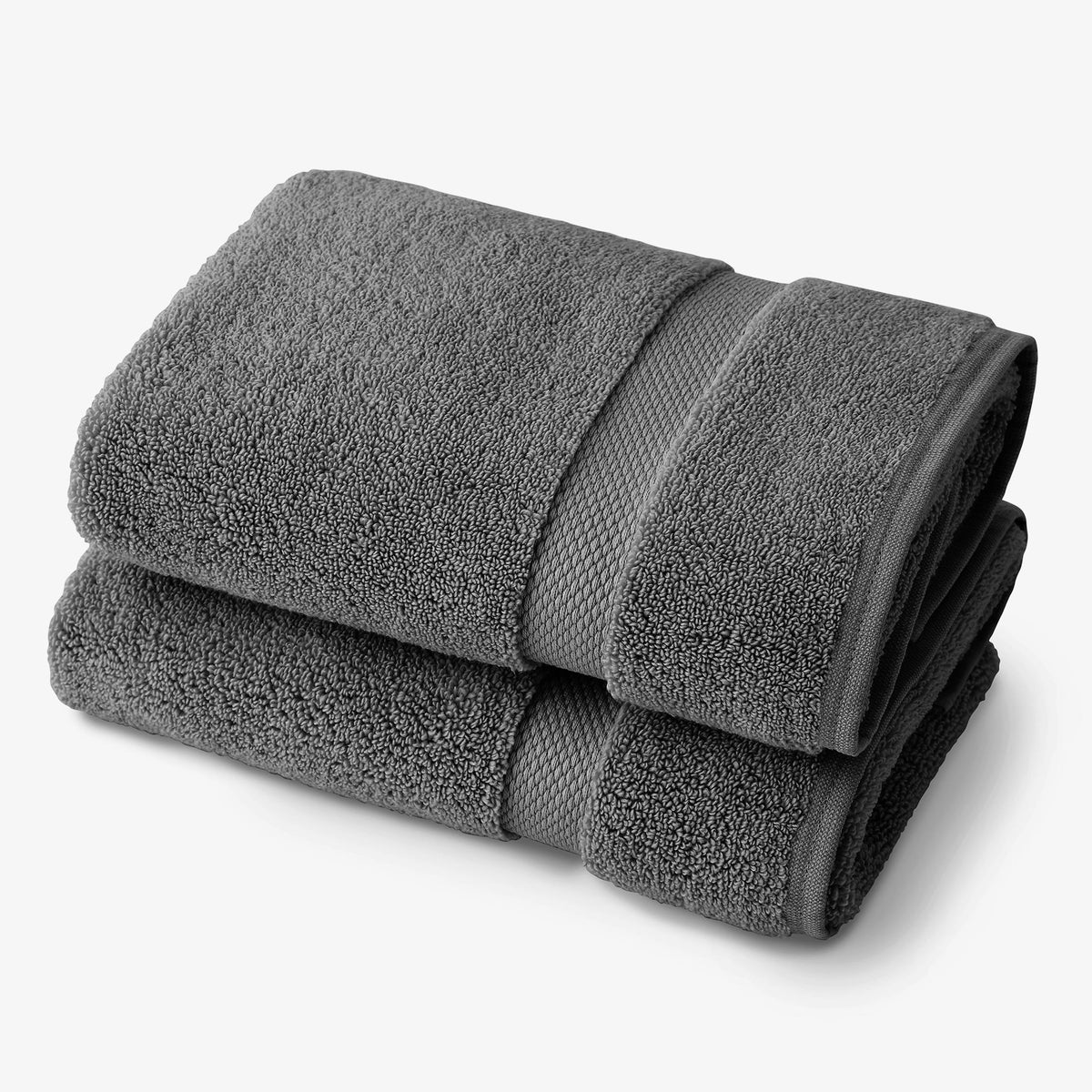 White Supima Cotton Bath Towels (Pair) – Laguna Beach Textile Company