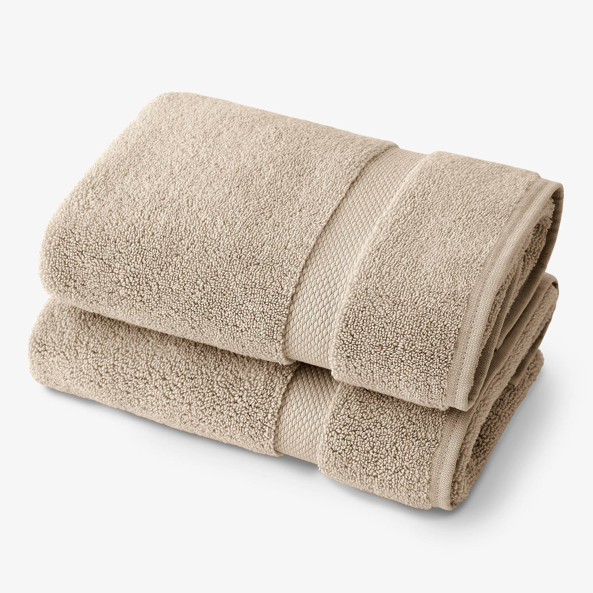 Sand Supima Cotton Bath Towels (Pair) – Laguna Beach Textile Company