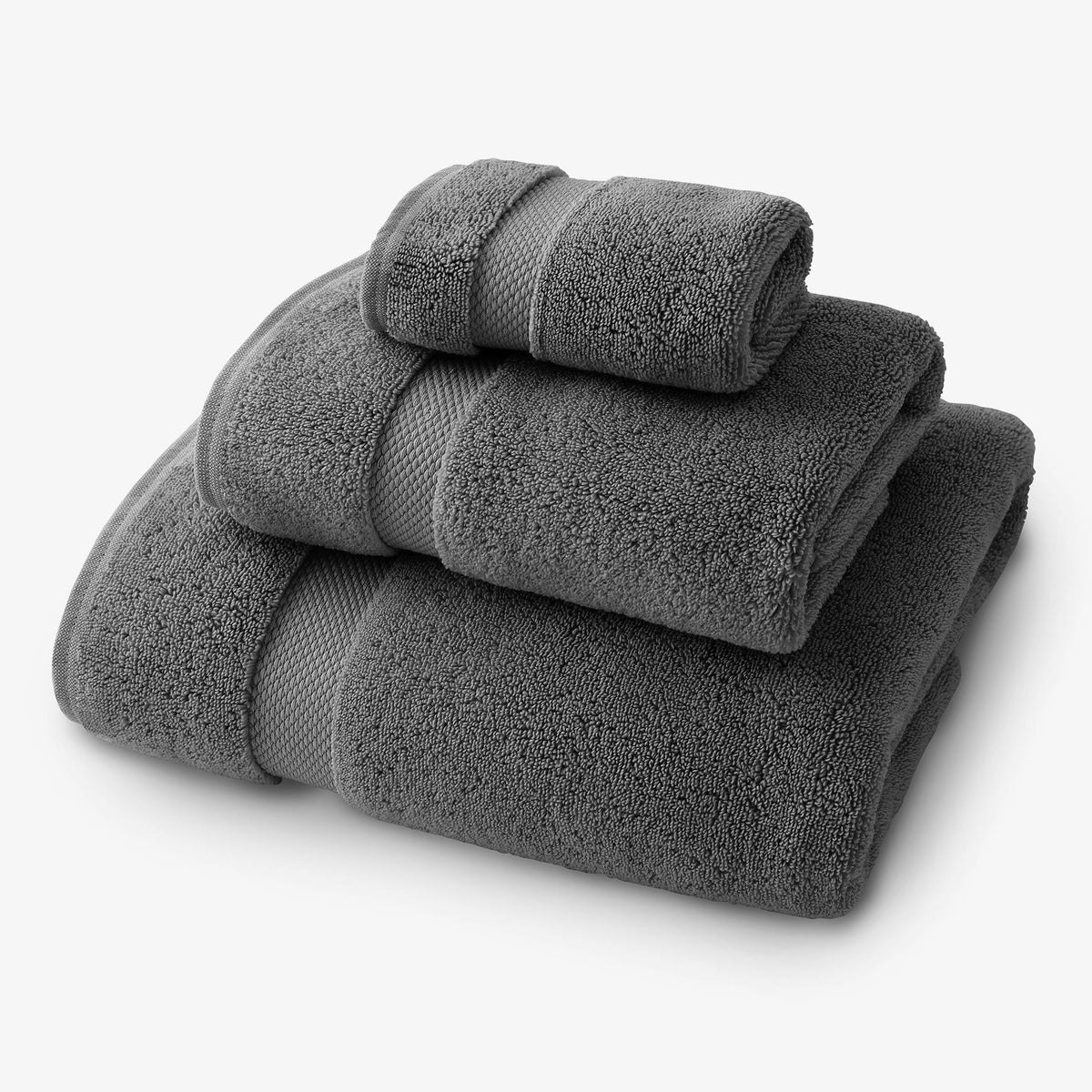   Brand – Pinzon Organic Cotton Bath Towel, Set of 4,  White : Home & Kitchen