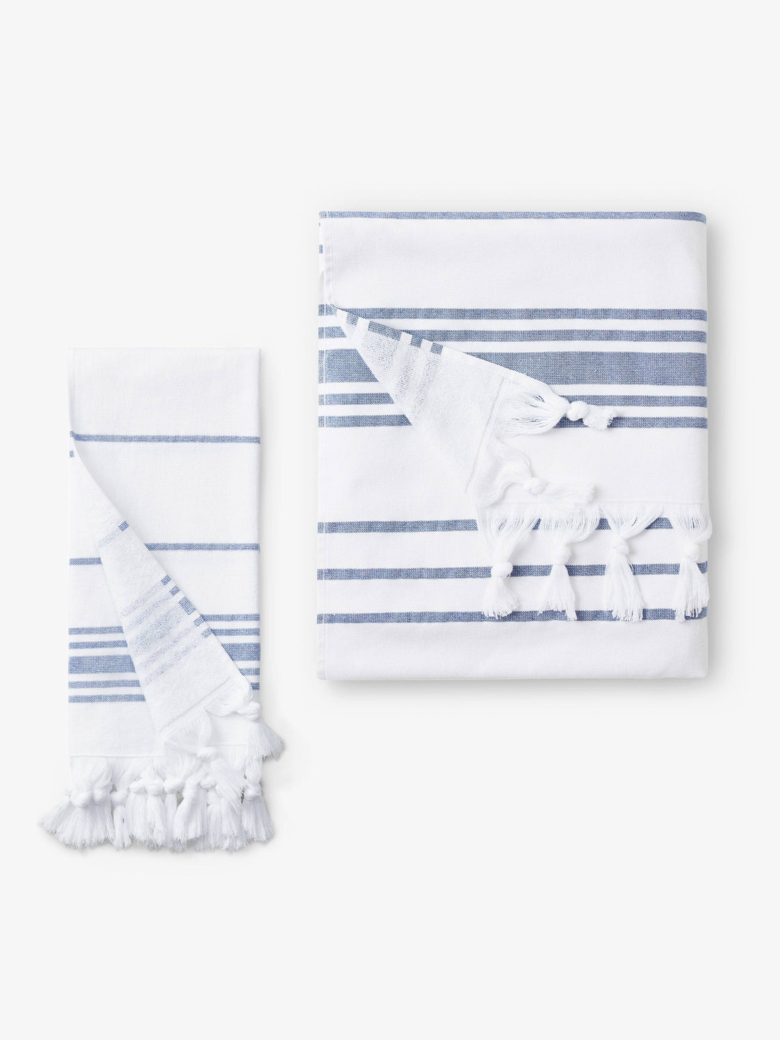 White Azul Classic Turkish Towels Set