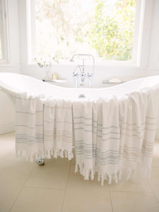 White Dune Classic Turkish Towels Set